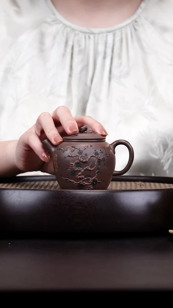 茶壶紫砂悦茗壶紫砂壶       23（天青）