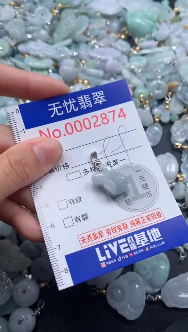 颈饰未镶嵌翡翠2874