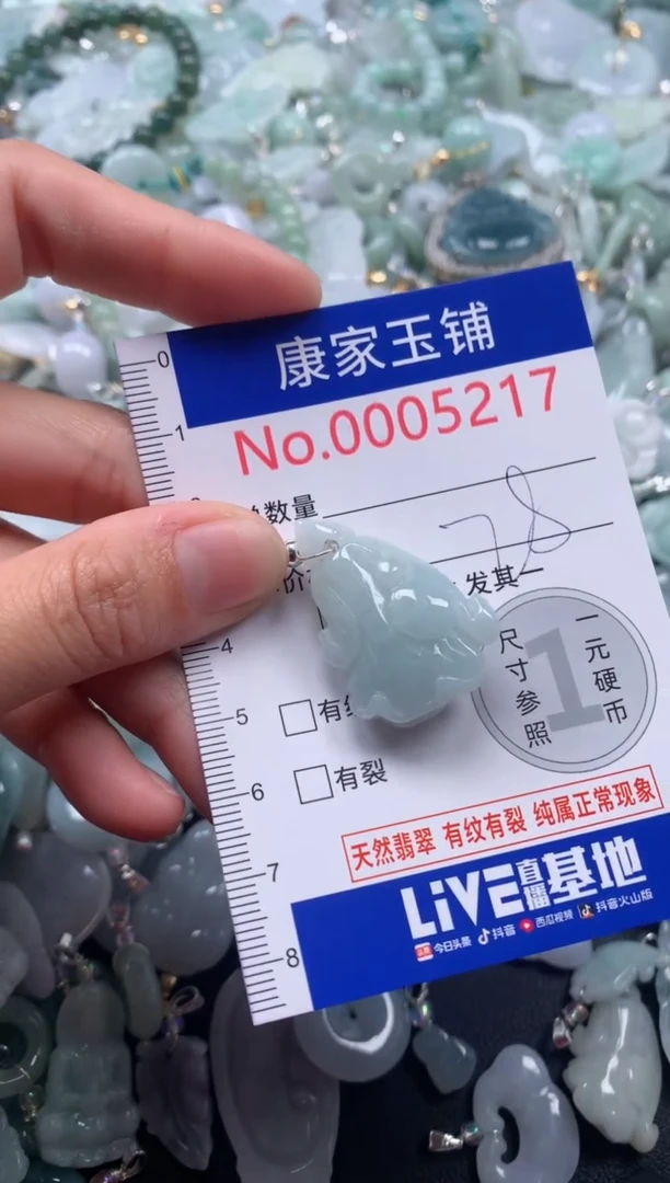 颈饰未镶嵌翡翠5217