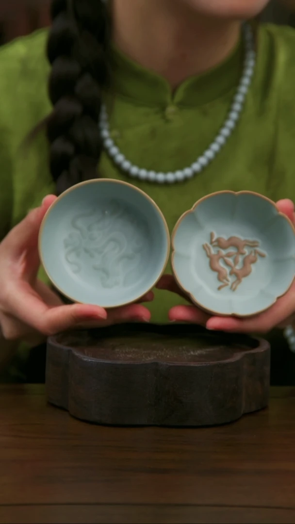 杯618大促钜惠！玉龙杯一只+玉兔杯一只