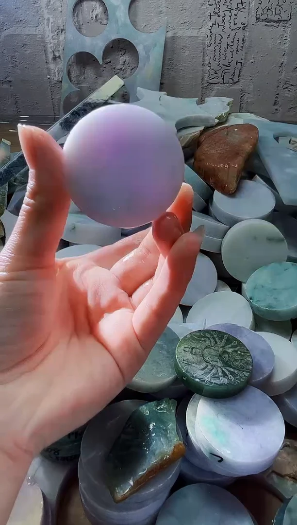 裸石翡翠天然翡翠A货508