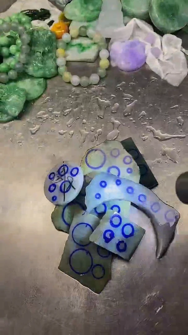 未镶嵌挂件翡翠天然缅甸翡翠A货083