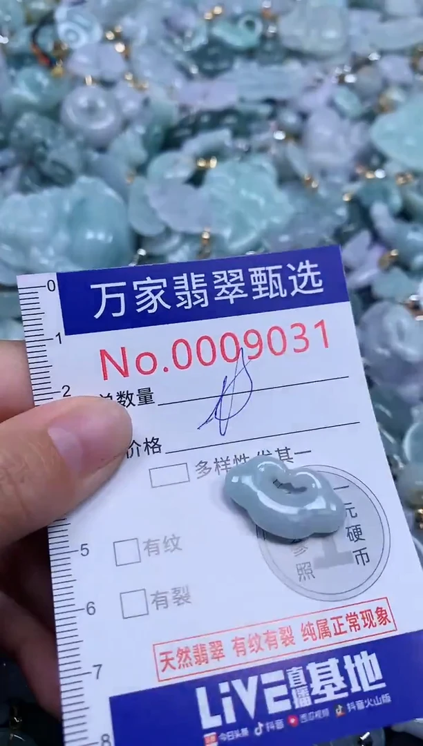 吊坠(不含链)未镶嵌翡翠9031