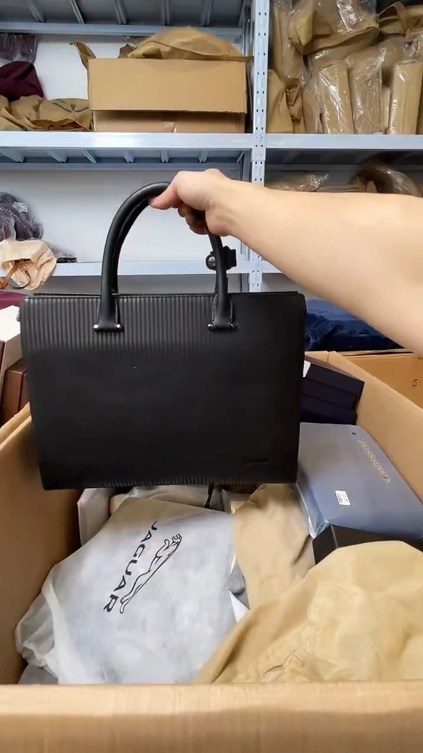 牛皮（革）韩爵绅士包包皮具709