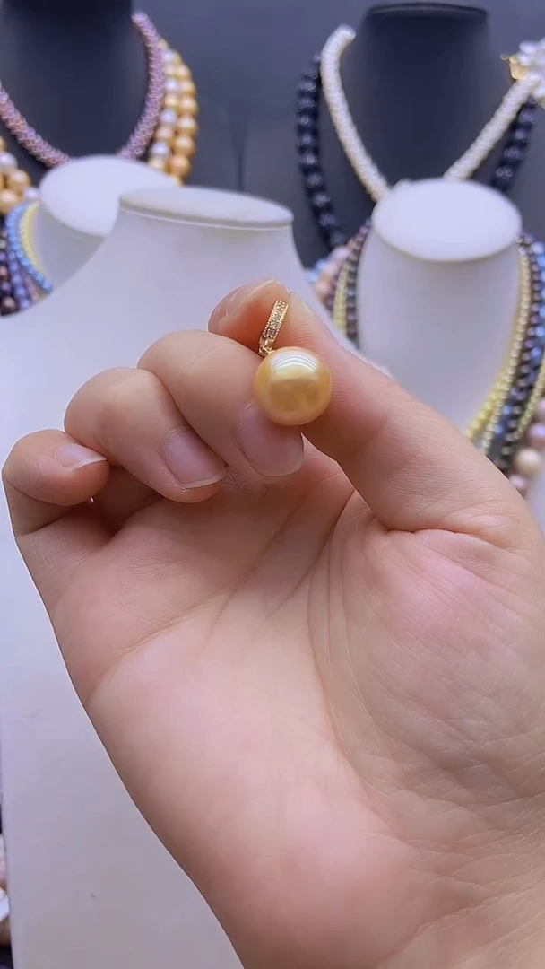 未镶嵌淡水珍珠原创设计5