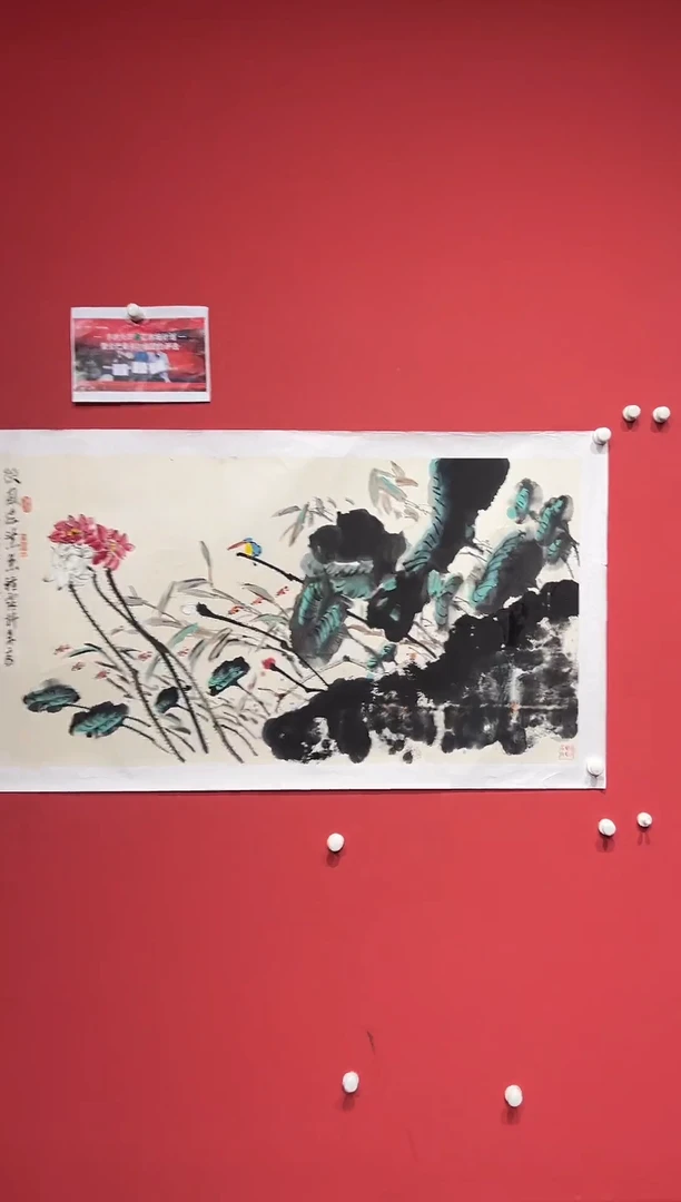 国画李纲-8平尺-国画作品-金