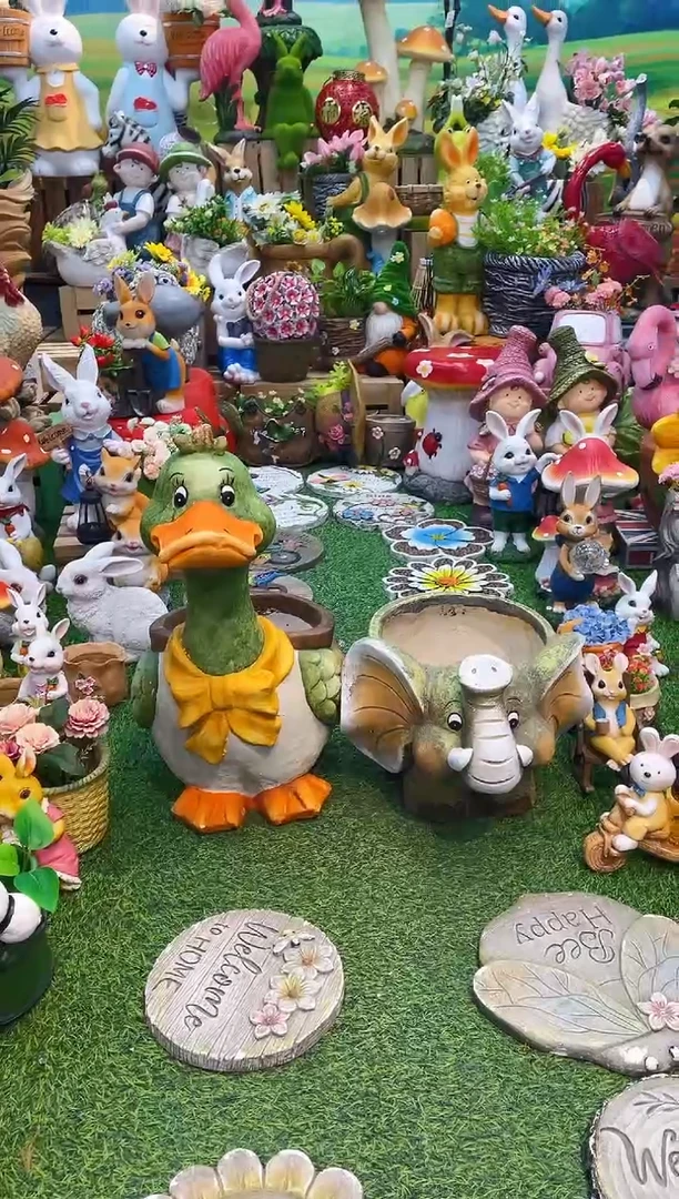 【闪购商品】红陶花园庭院摆件&002&