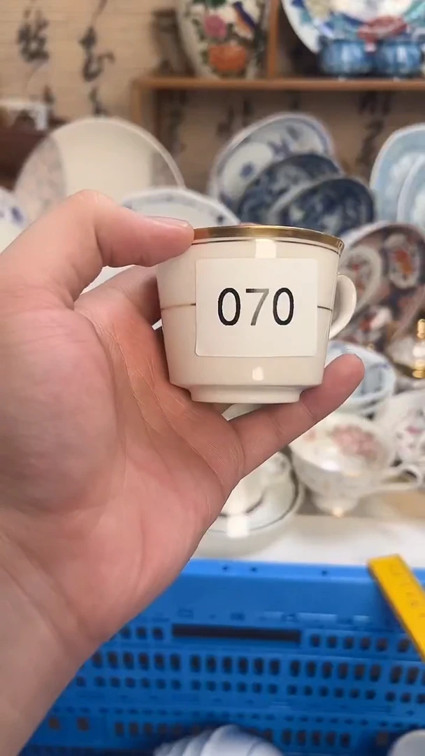 暖*陶瓷釉下彩手工杯碗碟70