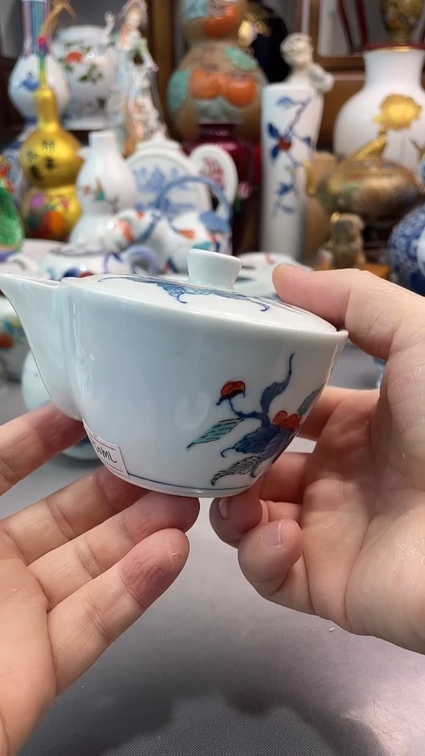 瓷片田万宝瓶一一一