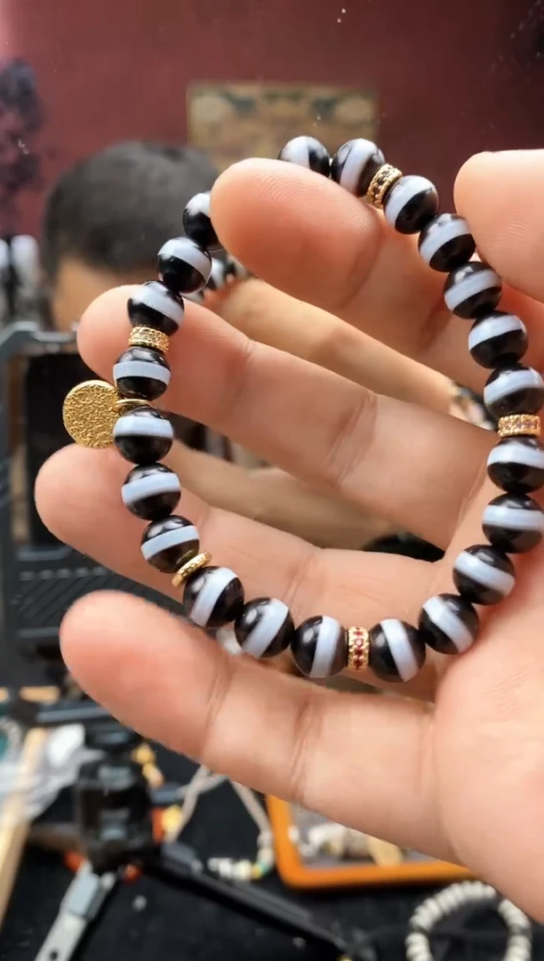 【闪购商品】玛瑙/玉髓44银S925镀金镶嵌0210-