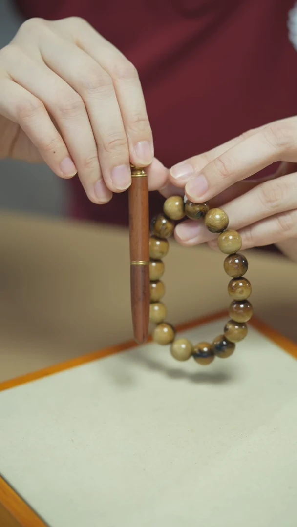 大果紫檀（缅甸花梨）其他挖耳勺1.2单圈