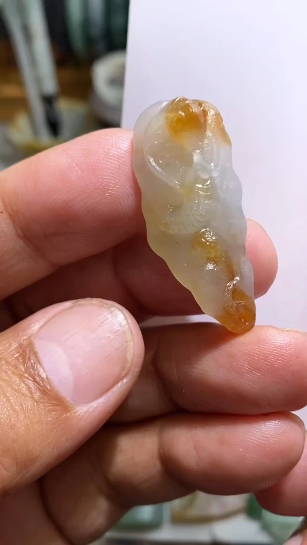 未镶嵌挂件翡翠翡翠