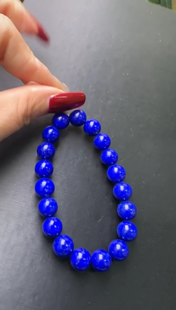 【闪购商品】青金石手串未镶嵌青金石手串10m+ X30989