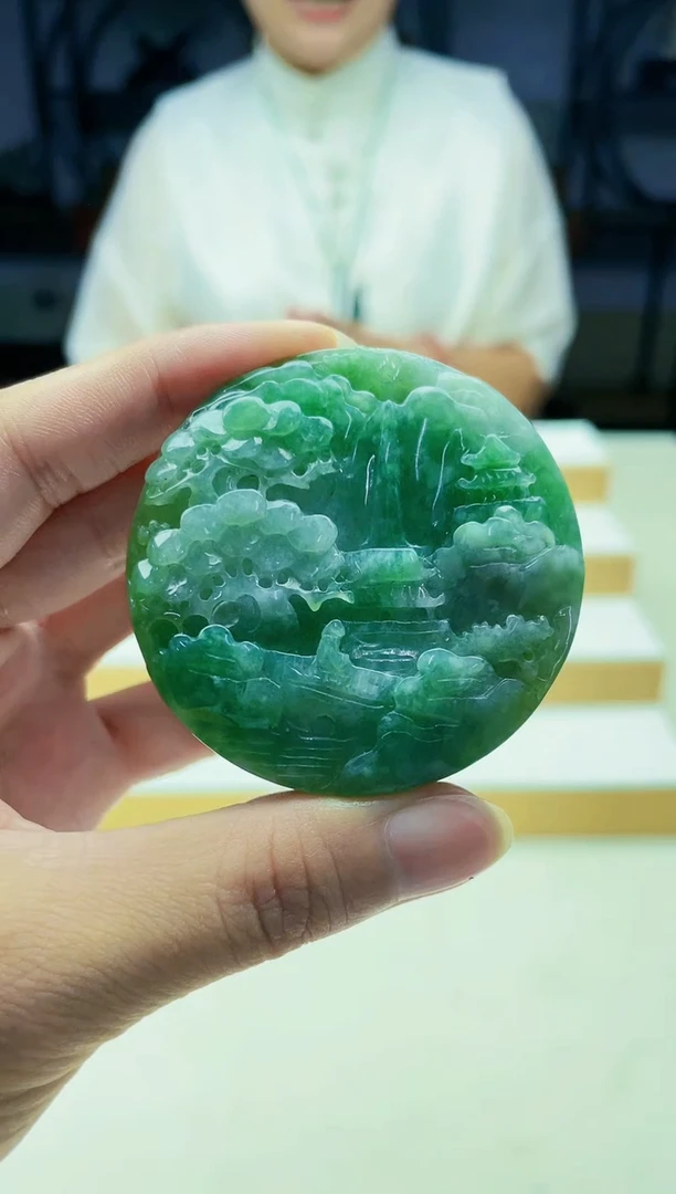 颈饰未镶嵌翡翠09190056