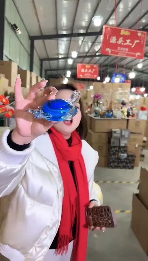 【闪购商品】玻璃于清花器Z-早33