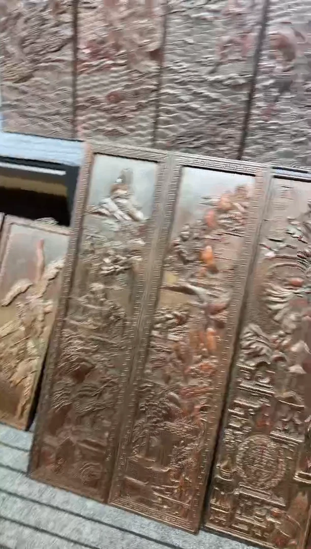 木紫檀雕刻一物一拍