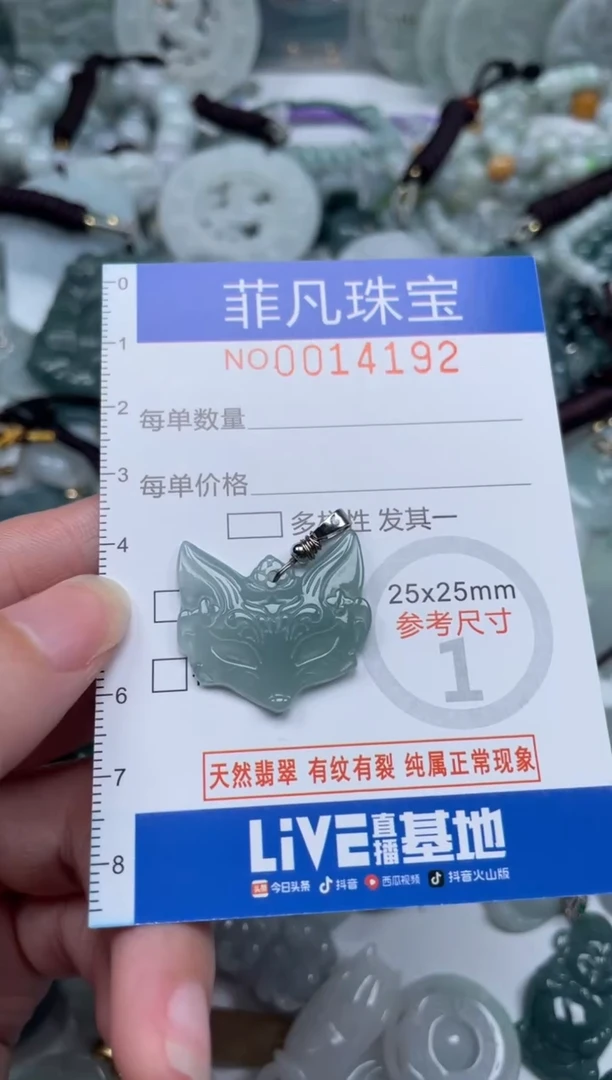 颈饰未镶嵌翡翠14192