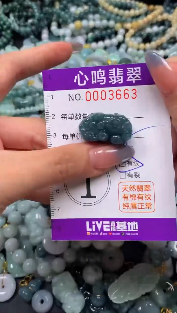 颈饰未镶嵌翡翠闪购003663