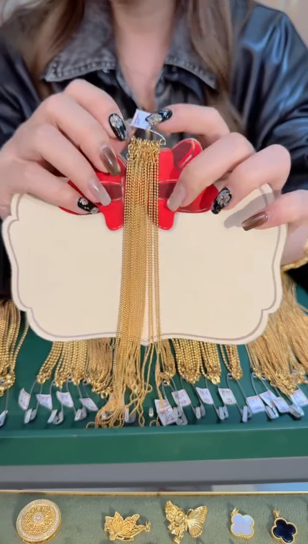 42cm固定不可调节光面珠珠链1.70g（多样性发货）