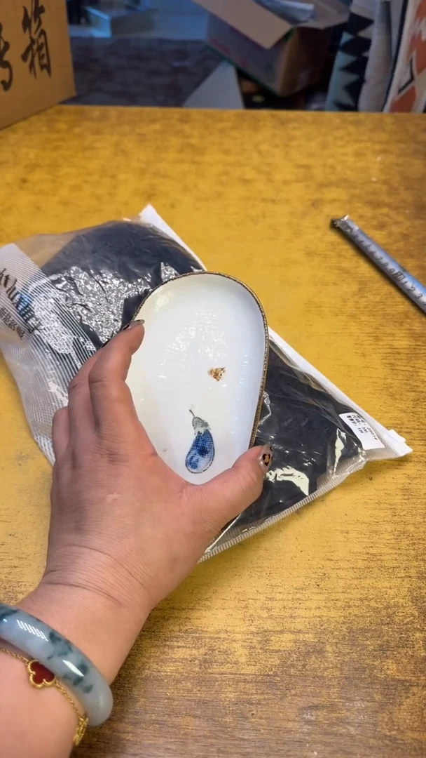 瓷器瓷器瑕疵破破155  3xl