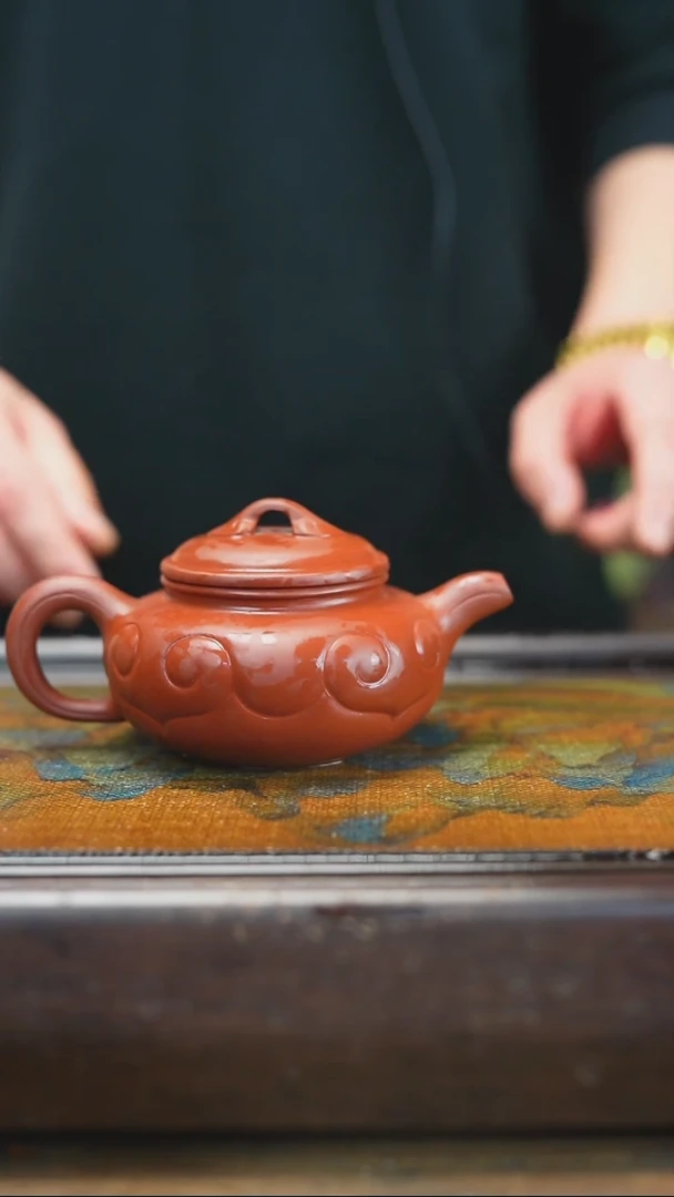 【闪购商品】紫砂茶杯2.23   紫泥 如意仿古