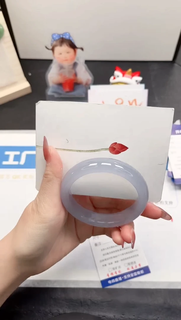 【闪购商品】石英质玉手镯未镶嵌26-59.5