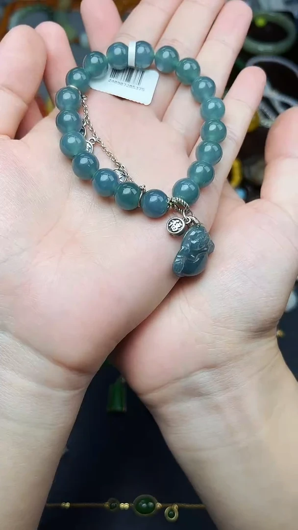 未镶嵌手串翡翠手串 06