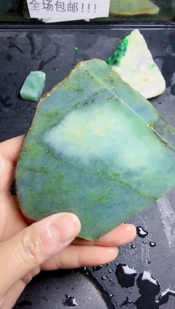 未镶嵌挂件翡翠天然翡翠209