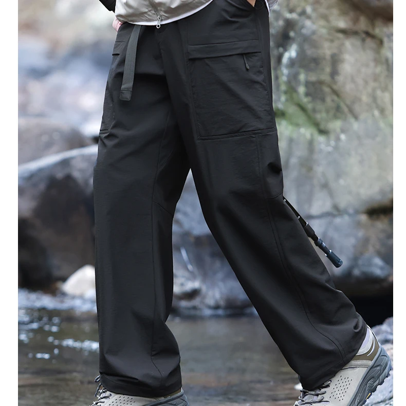 雅鹿轻奢系列户外休闲登山两穿裤