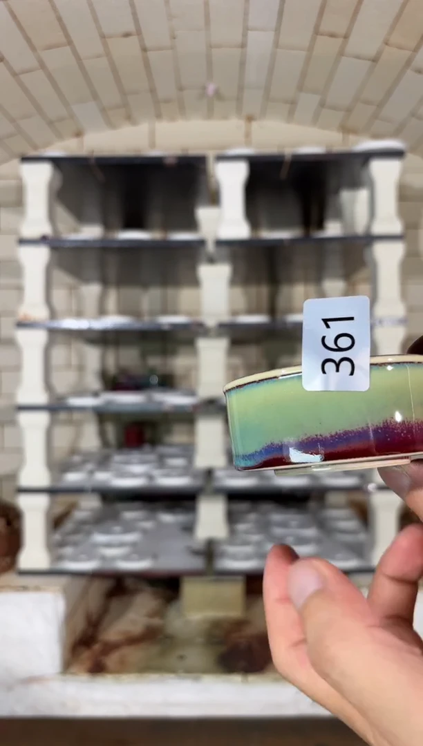 摆件精品窑变钧瓷茶器