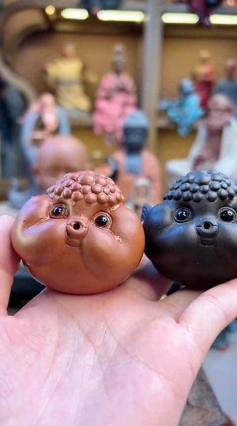 紫砂茶宠器闵茶宠摆件