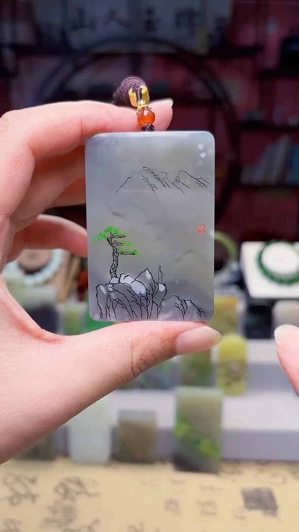 未镶嵌和田玉挂件168