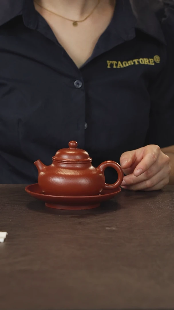 茶壶紫砂马方远粗砂大红袍容天