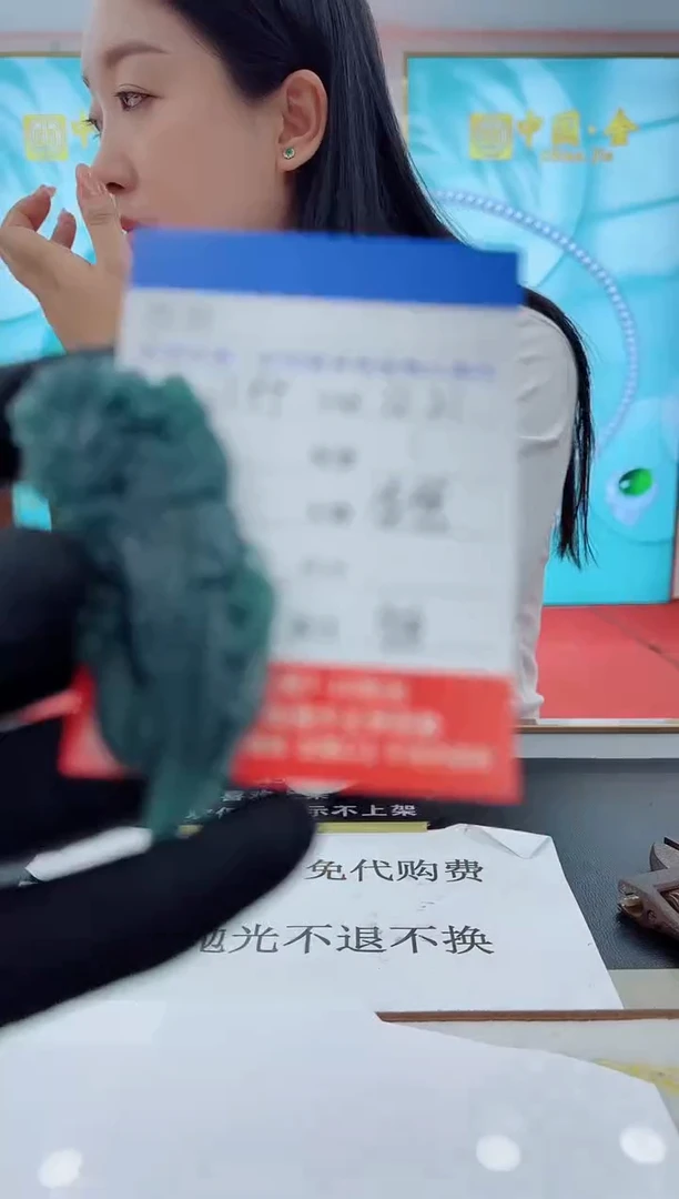 未镶嵌定制翡翠LX44翡翠吊坠赠珠链-多样性发其一