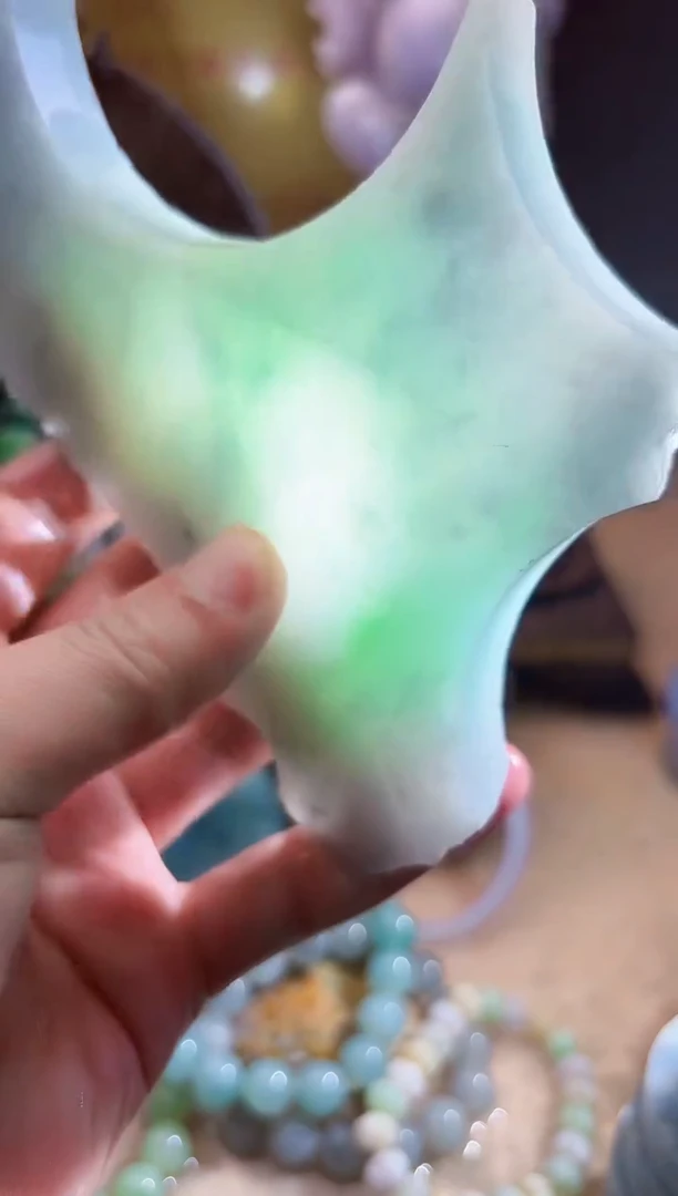 未镶嵌挂件翡翠A货张麦8695