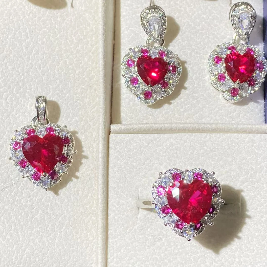 精选B252-典藏轻奢-重工豪华吊坠套盒