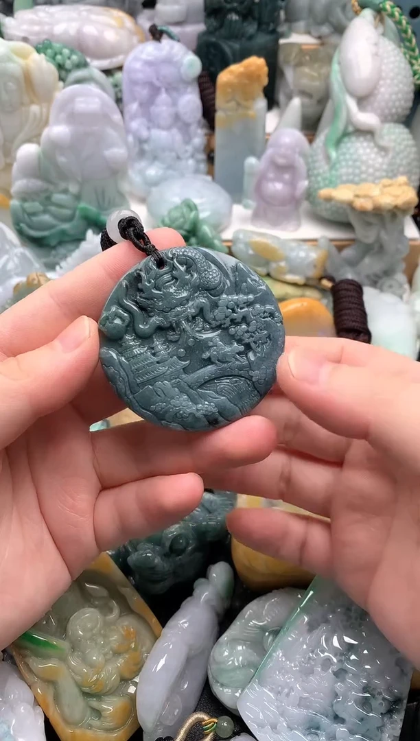 吊坠(不含链)未镶嵌翡翠1
