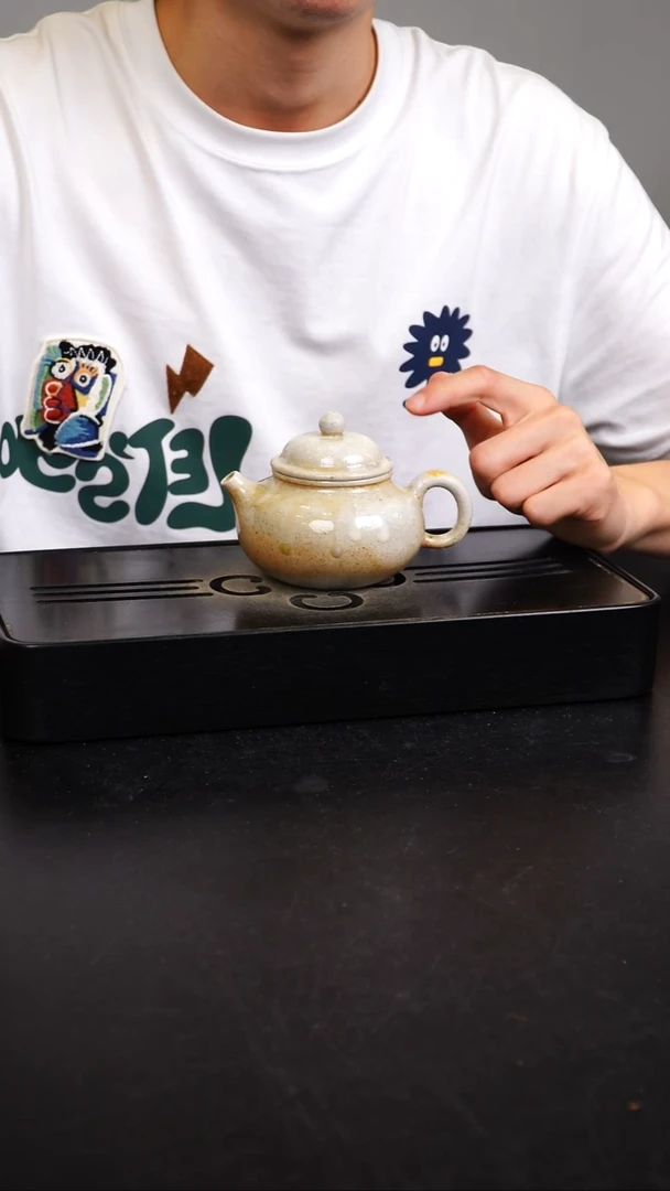 茶壶紫砂宜兴紫砂柴烧壶