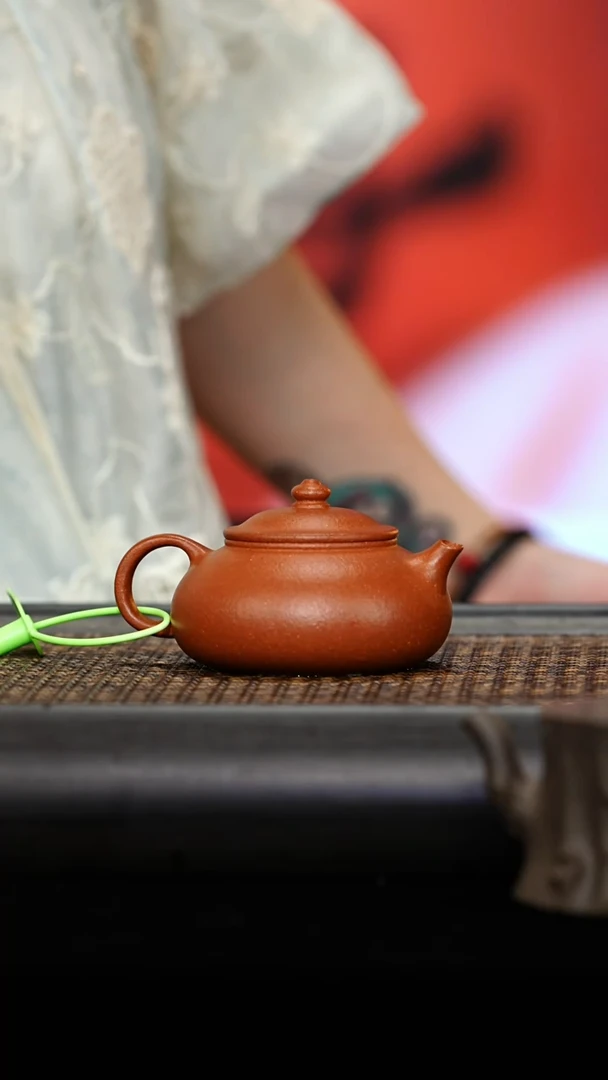 茶壶紫砂寒江（光素）160CC