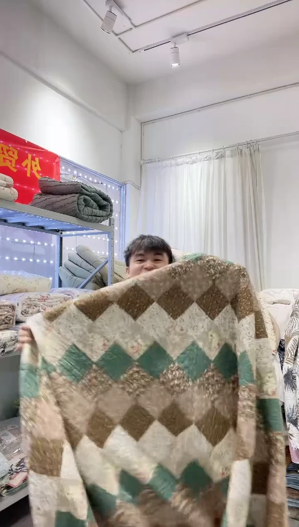 棉200*230纯棉床盖56号微瑕