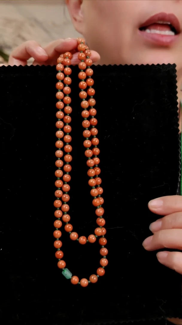 颈饰未镶嵌翡翠国风