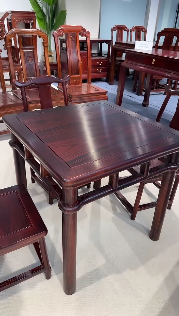 黑酸枝木类家具单桌