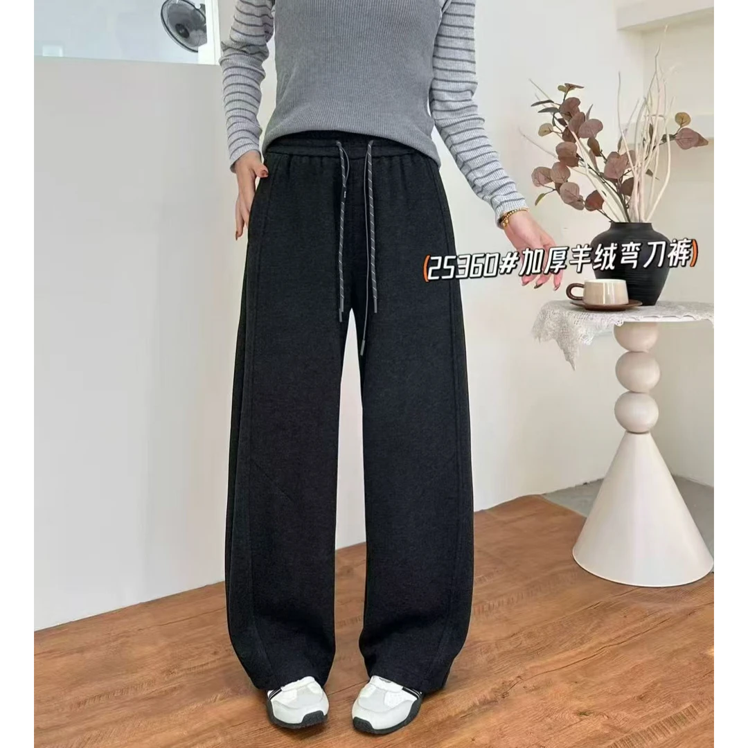 【内里婴儿绒】25360甄选加厚弯刀裤（102左右）