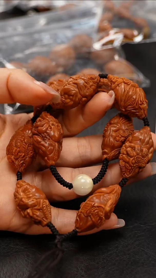 橄榄核手串/手链九林精品核雕+