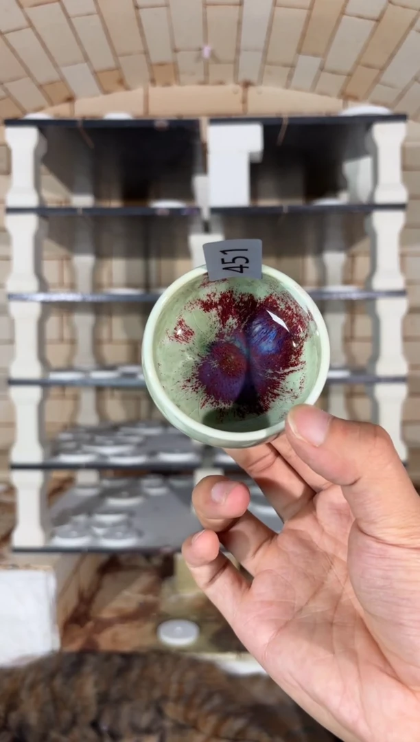 杯精品窑变钧瓷茶器