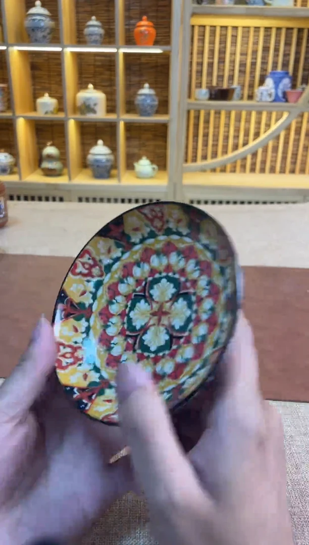 其他@@@@@@@@@宝相花果盘