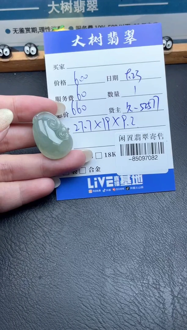 颈饰未镶嵌翡翠多人-85097082