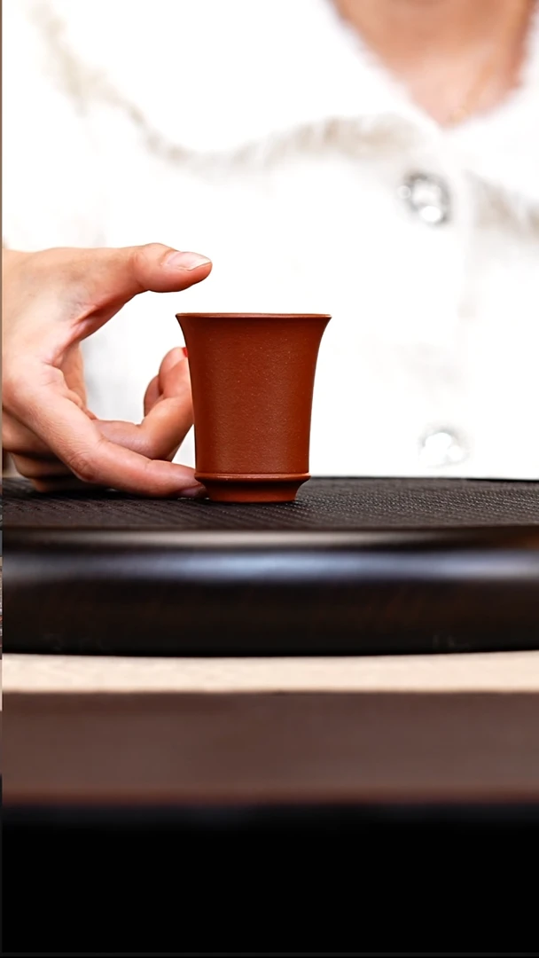 茶壶紫砂朱泥闻香杯