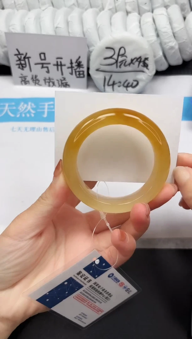 未镶嵌手镯石英质玉94-55.6HL