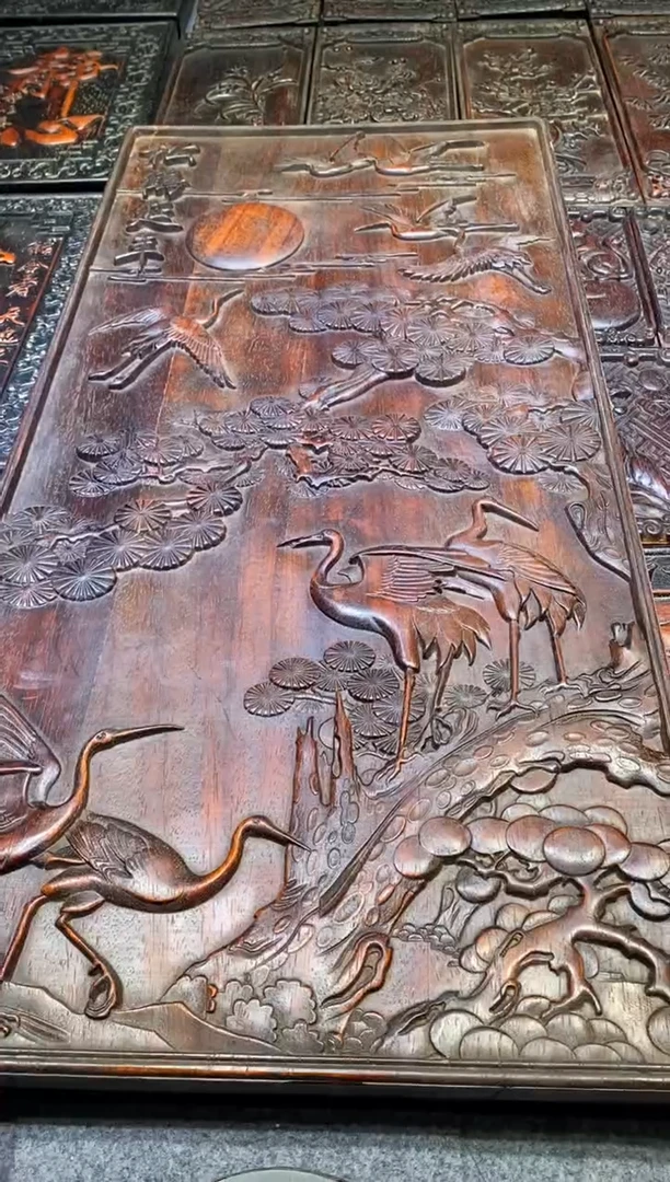 檀香紫檀（小叶紫檀）紫檀拆件雕刻板以直播间实物为准